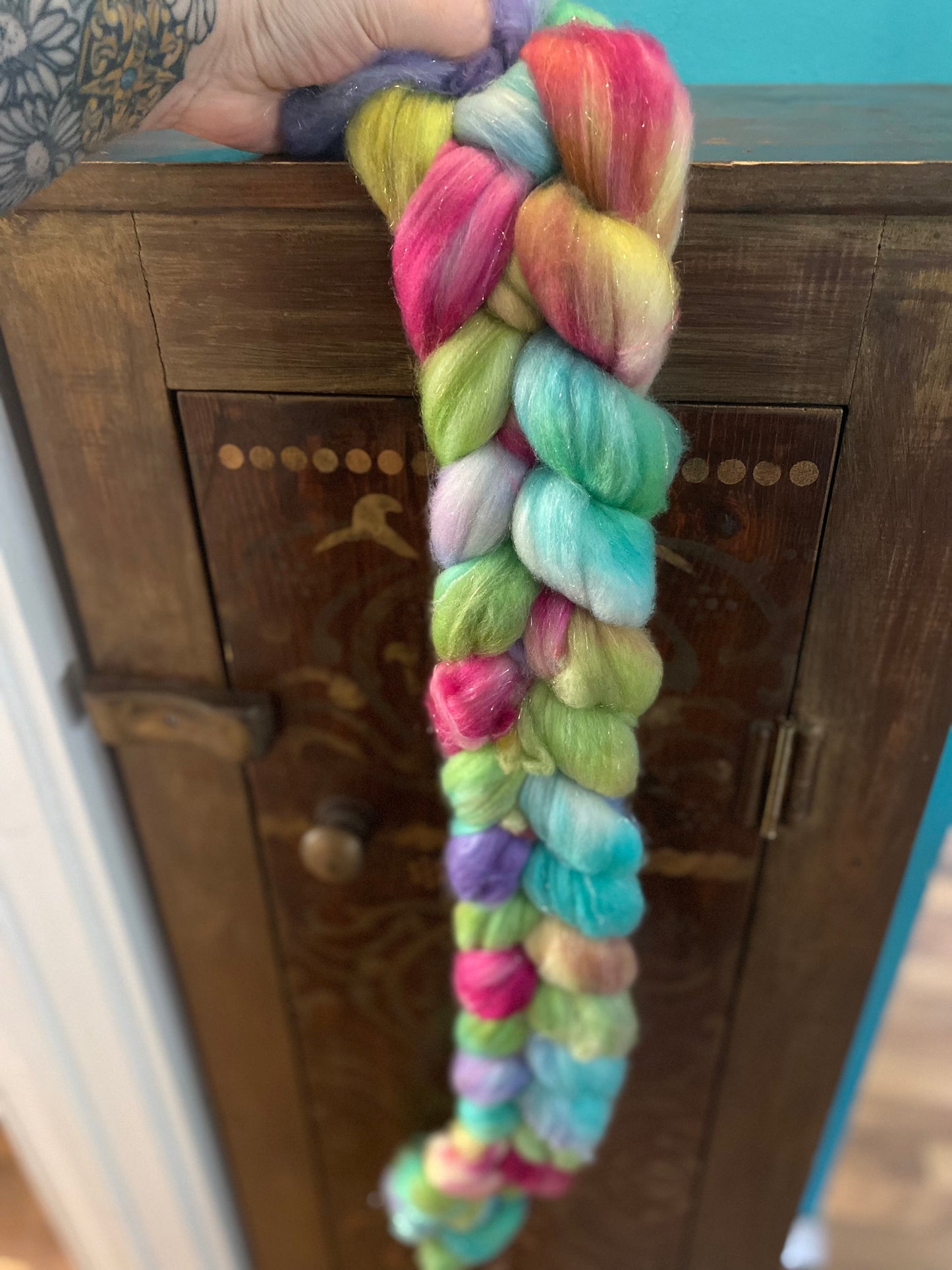 Superwash 19 Micron Merino, Cashmere and Stellina - OOAK