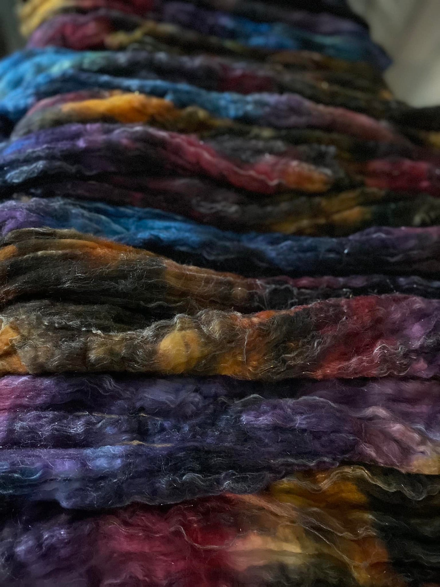 E. Custom Dyed Comb Top