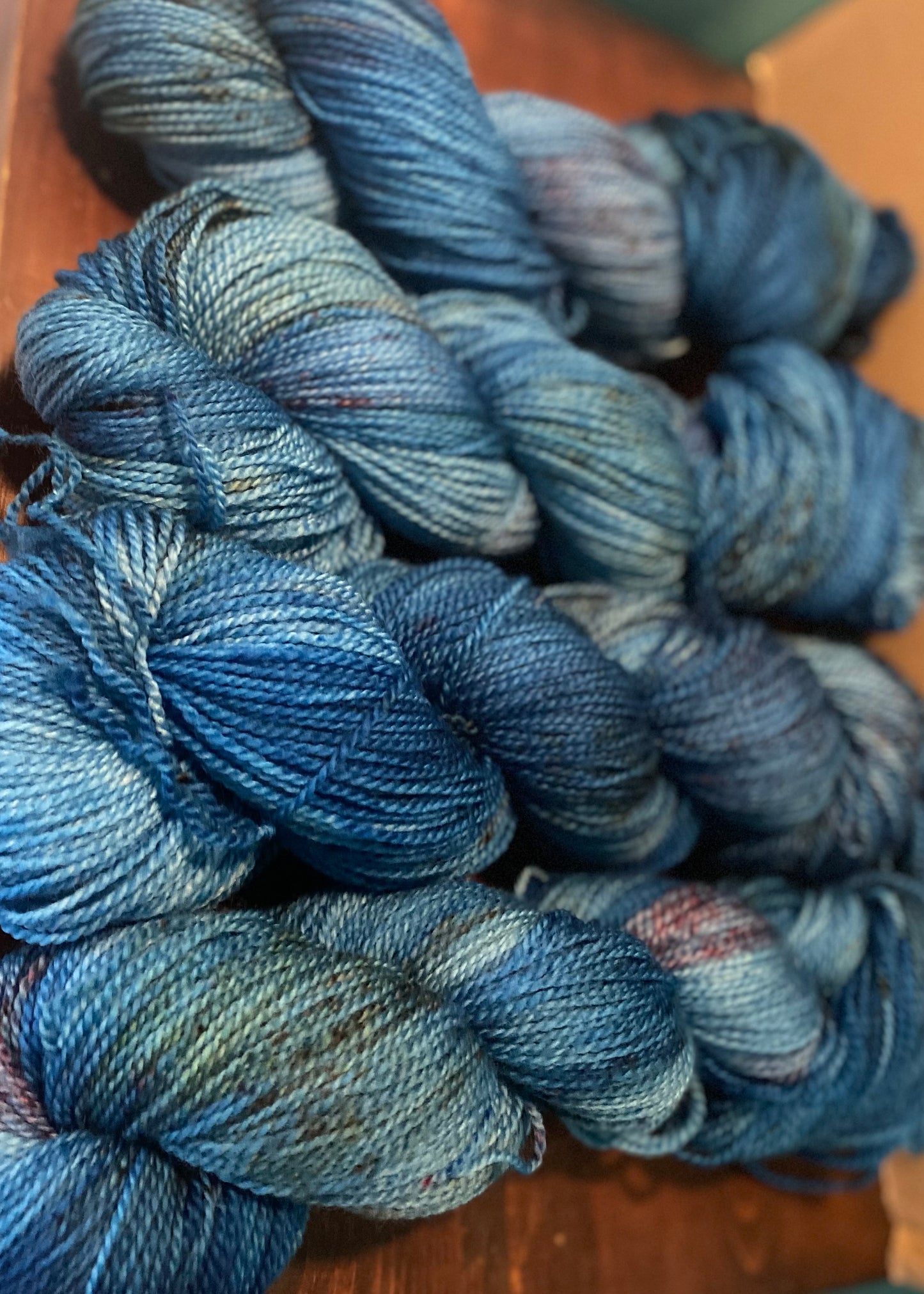 Fingering weight / Sock Yarn - OOAK Dye Mop - Made In Canada