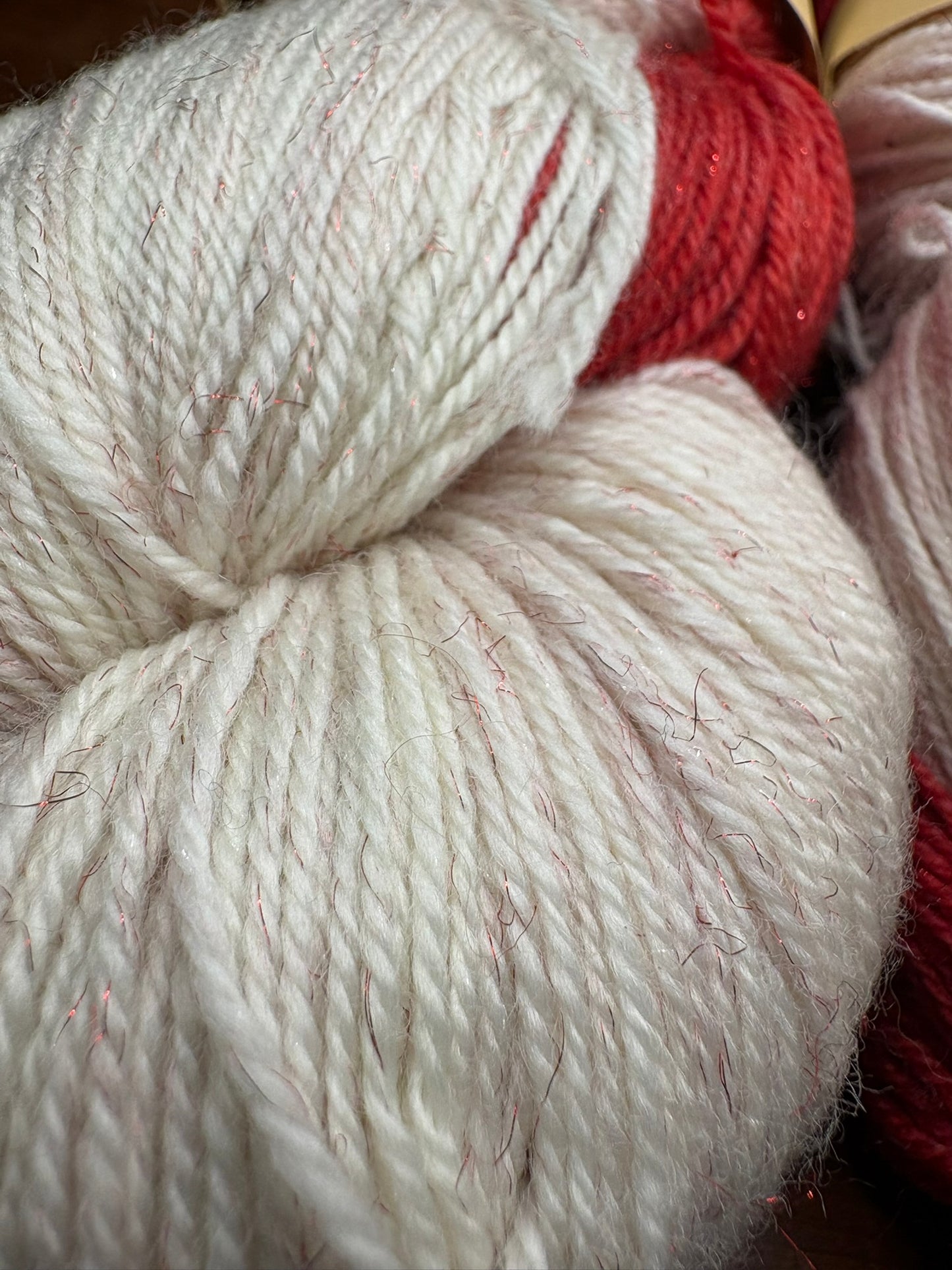 Canadian, Eh? Red & White Mini Set Stellina Sock Yarn