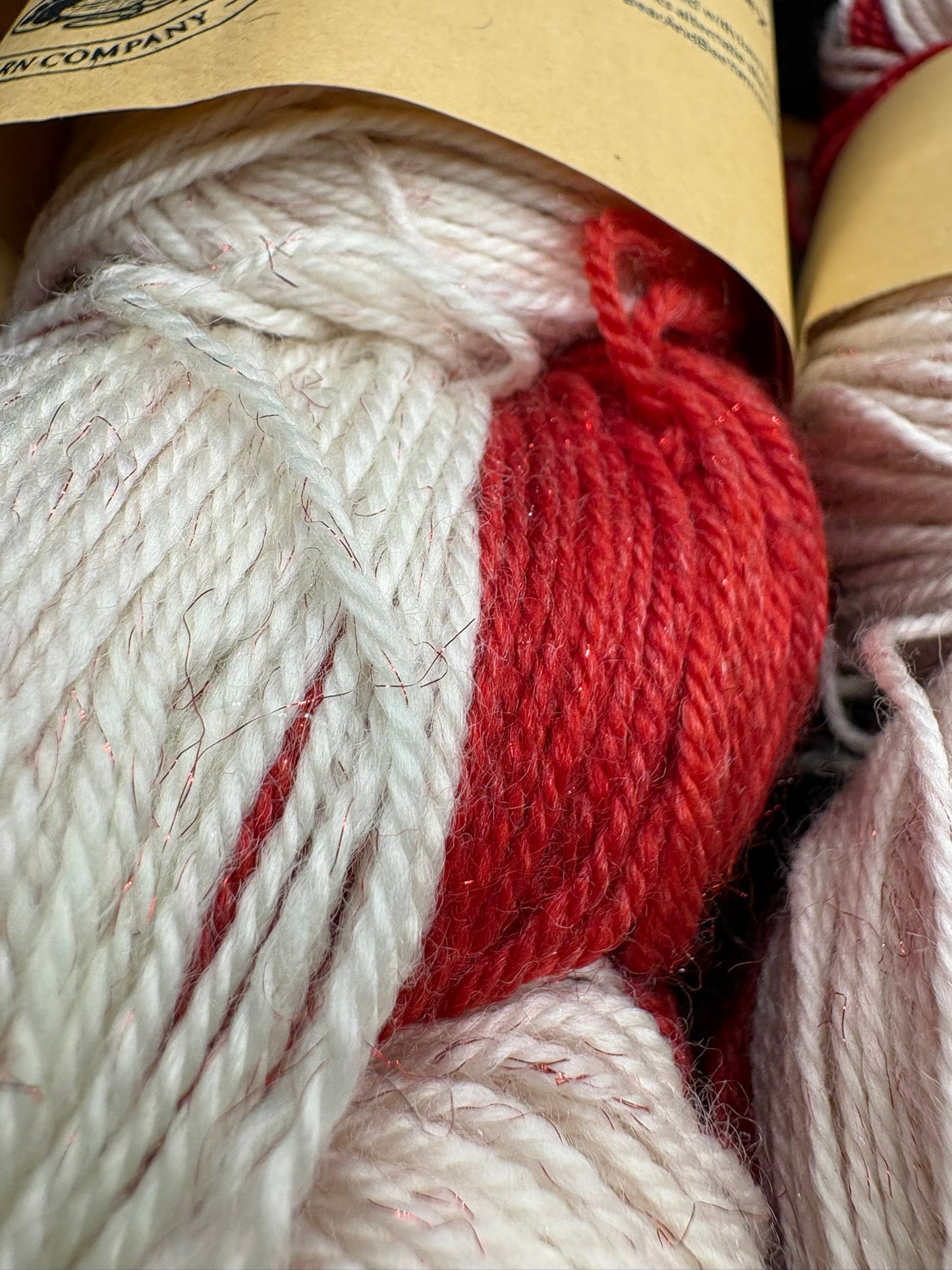 Canadian, Eh? Red & White Mini Set Stellina Sock Yarn
