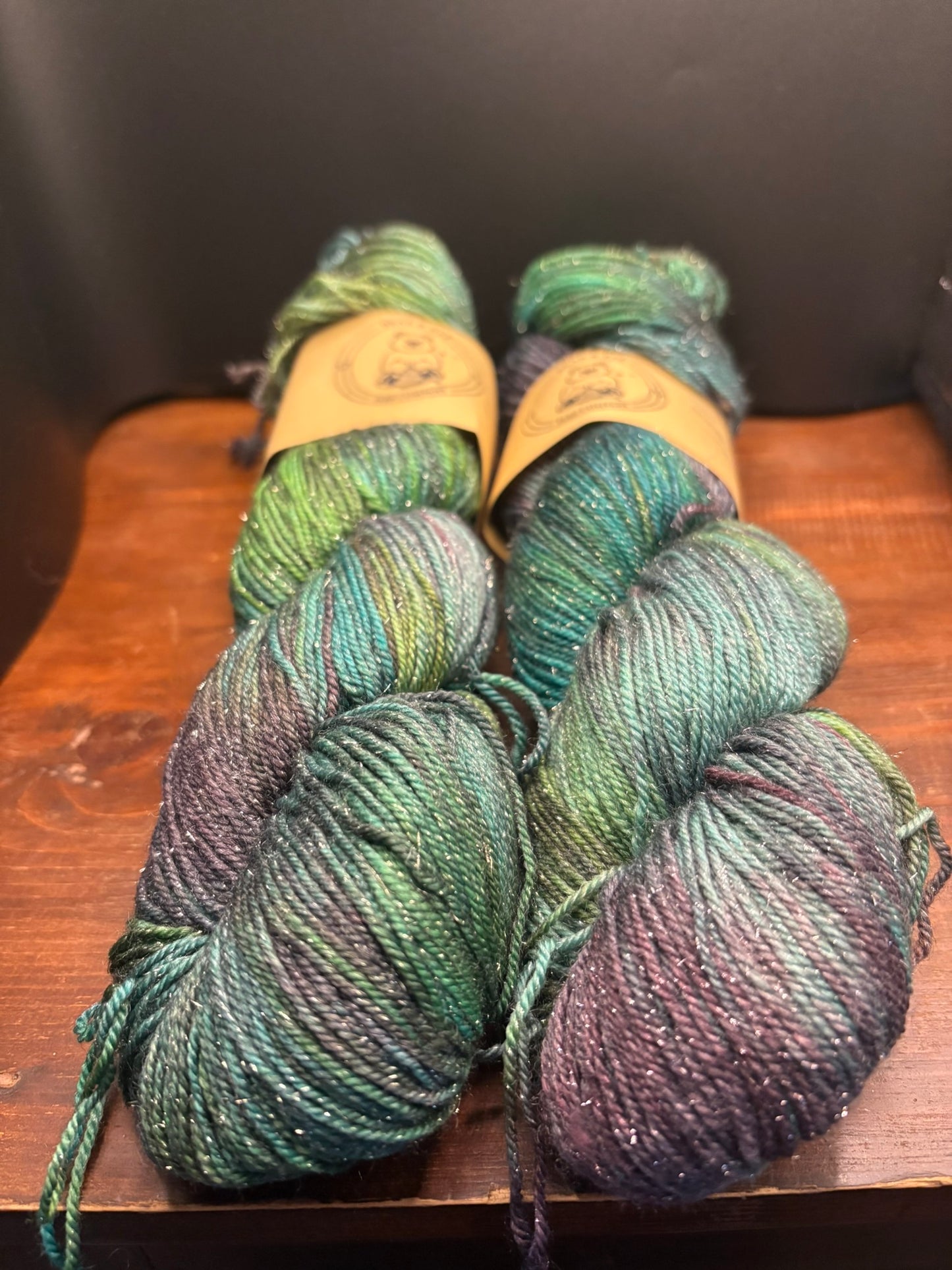 Silver Stellina Sock Yarn - Mermaid