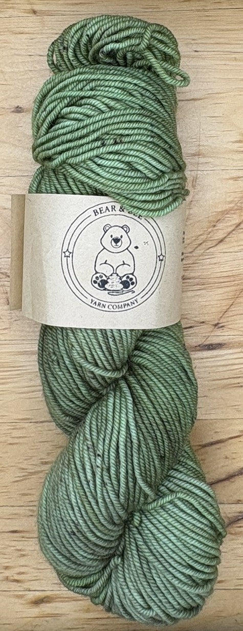 Moss - 100g Worsted Weight Superwash Merino