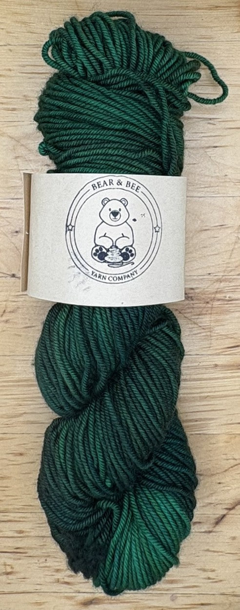 Emerald - 100g Worsted Weight Superwash Merino