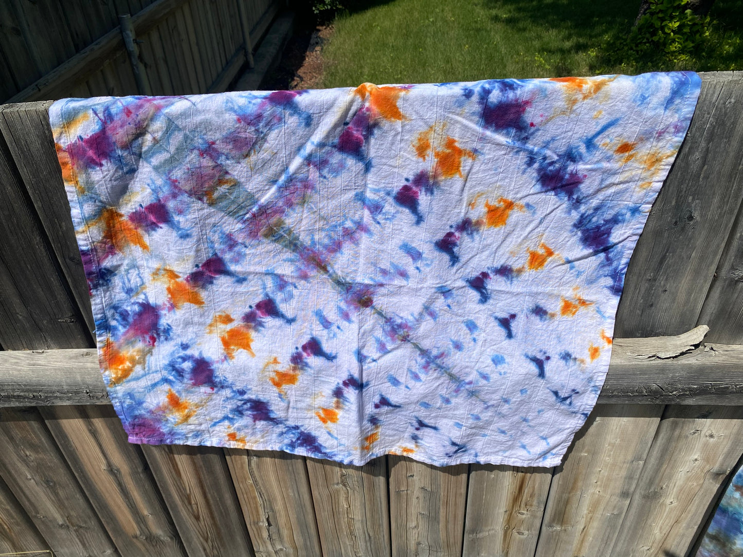 Tie Dyed Dish Towel
