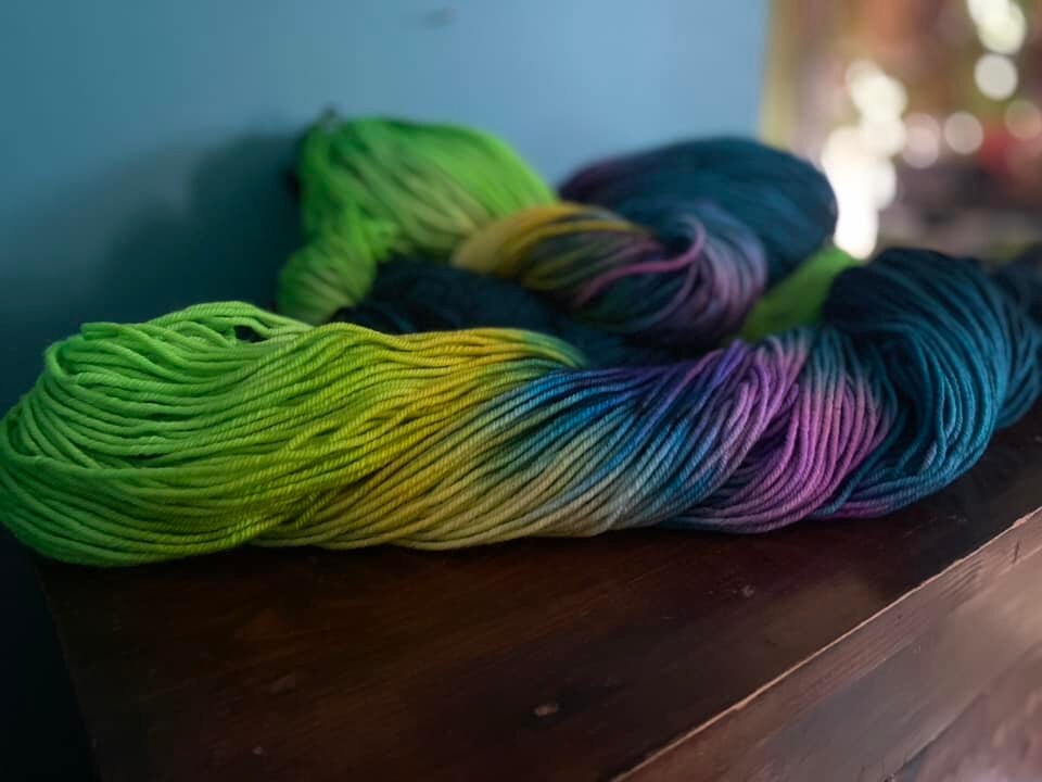 A. Yarn - Worsted - AuraBora - Extra Fine Superwash Merino Wool