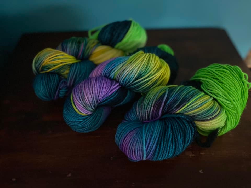 A. Yarn - Worsted - AuraBora - Extra Fine Superwash Merino Wool