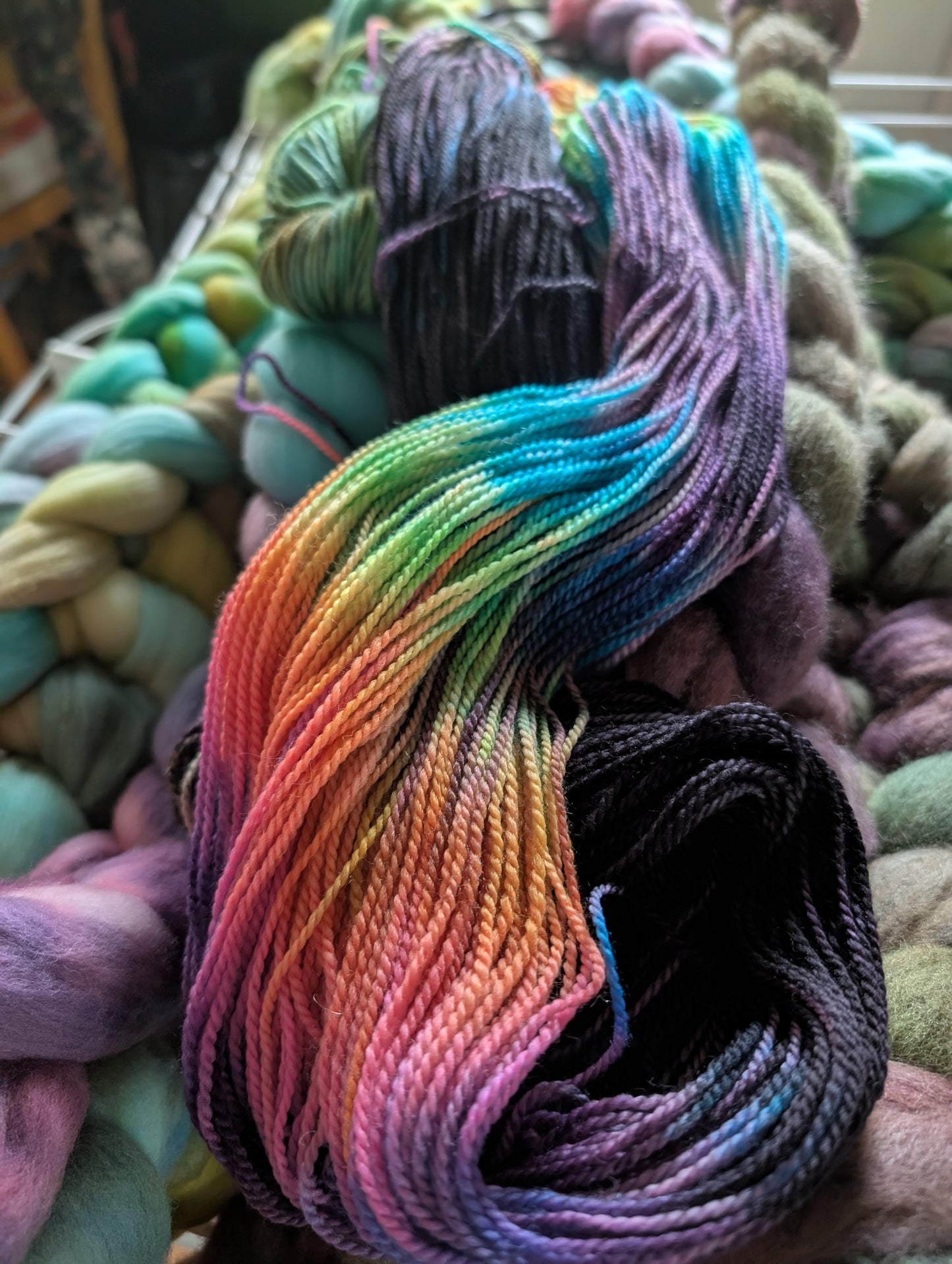 Lisa, a leopard! Sock Yarn - OOAK's