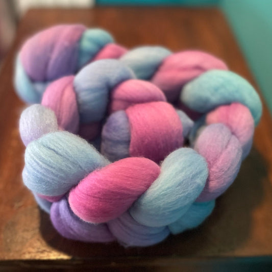 Untreated 19.5 Micron Merino Combed Top - OOAK