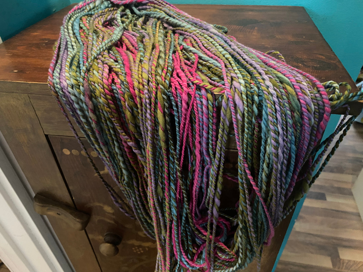 Handspun Yarn - Tulips