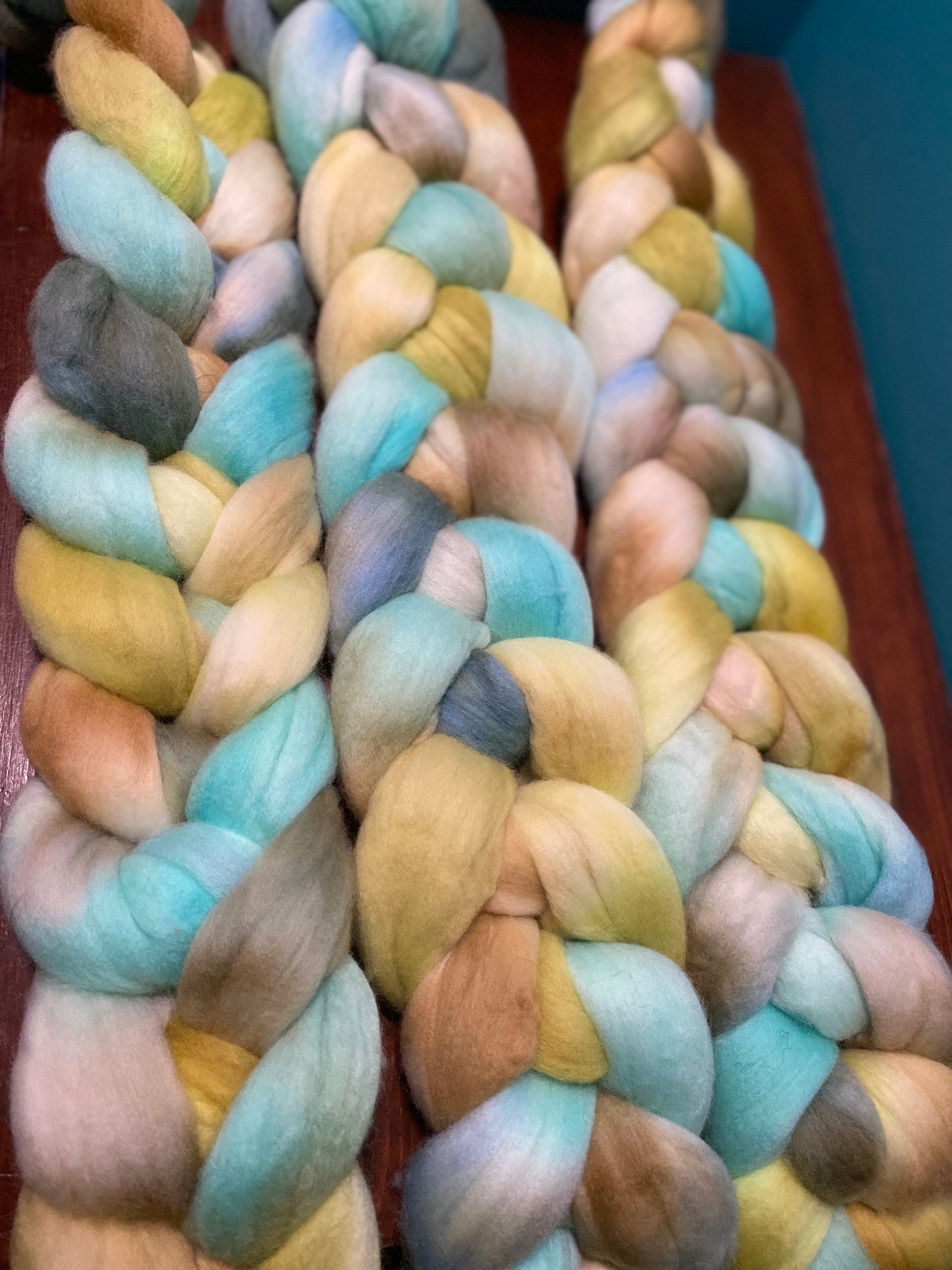 Untreated 19.5 Merino Combed - Sea Glass - OOAK's