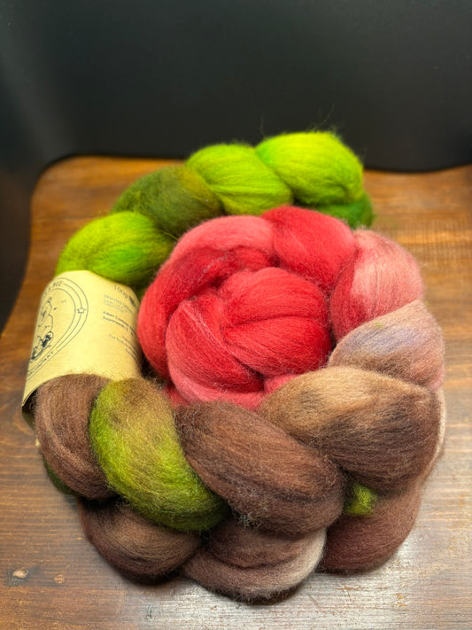 Untreated 19.5 Micron Merino Combed Top - 2