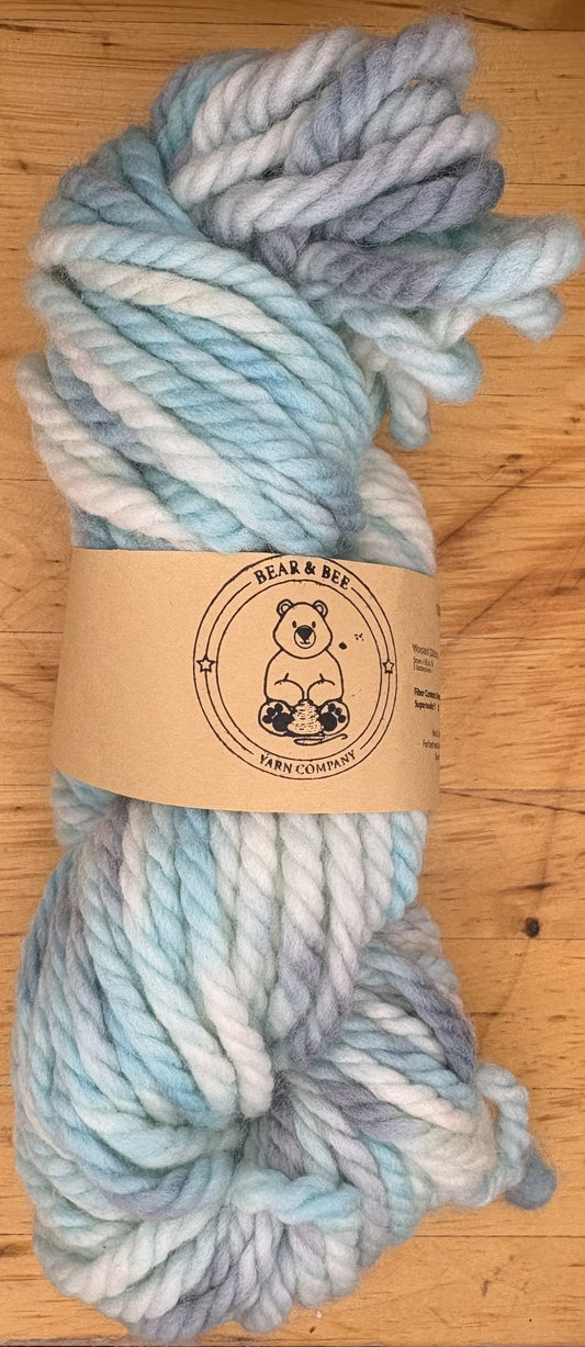 Snowstorm - Untreated Andean Highland Wool - Super Bulky