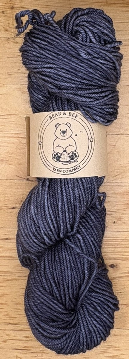 Gray - 100g Worsted Weight Superwash Merino