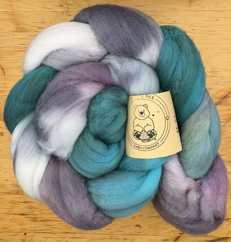 Fall 2025 - Frost Multicolour - 18.5 Micron Untreated Merino Combed Tops