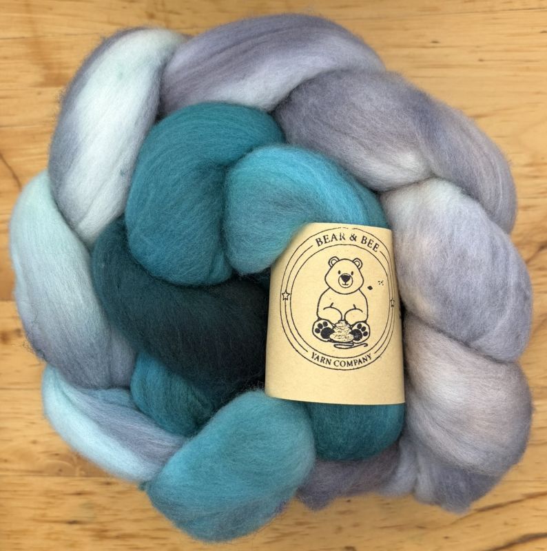 Fall 2025 - Frost Ombre - 18.5 Micron Untreated Merino Combed Tops