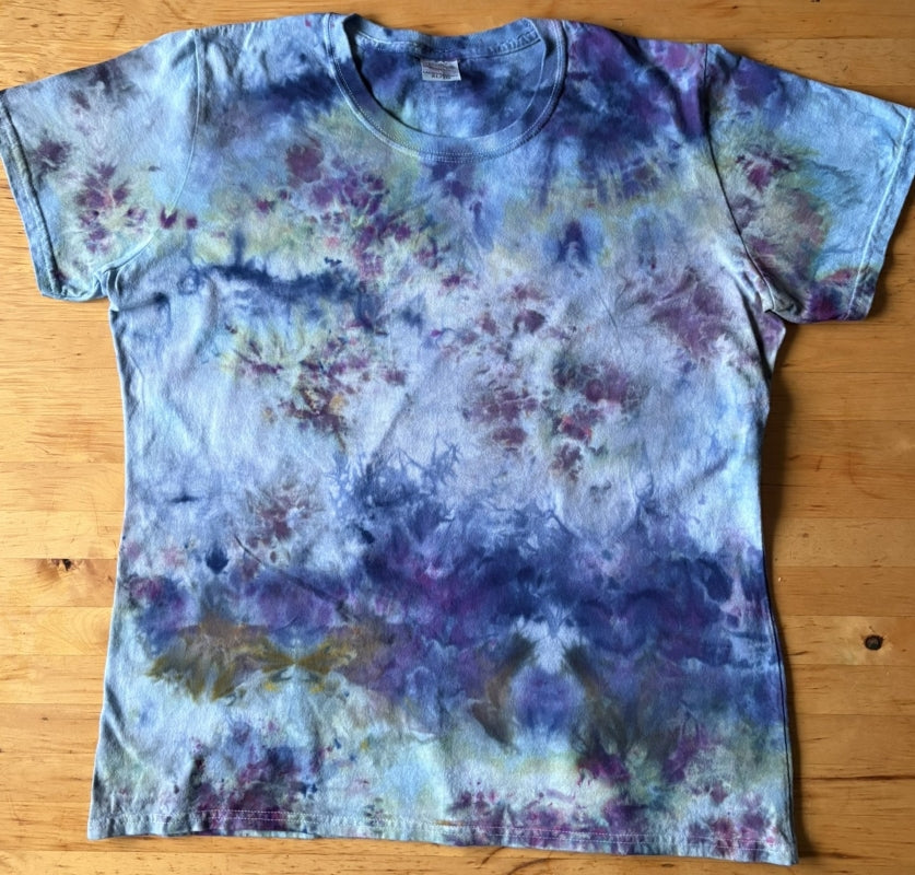 XL Ladies - Hand Dyed 100% Cotton T-Shirt