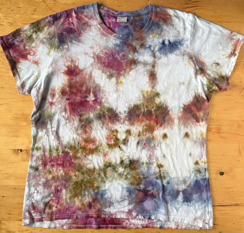 2XL Ladies - Hand Dyed 100% Cotton T-Shirt (Copy)