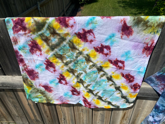 Tie Dyed Dish Towel Set